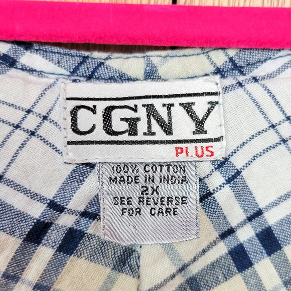 Vintage 90s Plaid Print Overall Style Maxi Dress - Picture 5 of 8